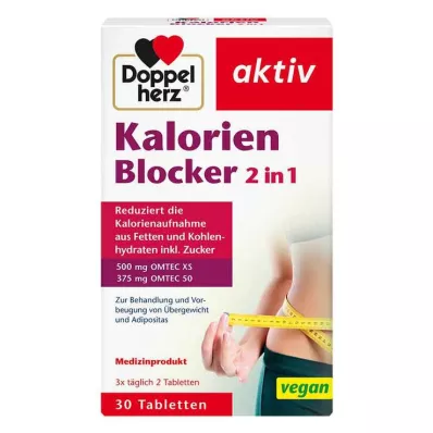 Doppelherz Calorie Blocker 2 i 1 tabletter, 30 st Doppelherz Calorie Blocker 2 i 1 tabletter, 30 st