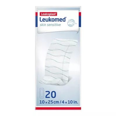 Leukomed® hudkänslig 10x25 cm, 20 st
