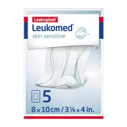 LEUKOMED hudkänslig steril 8x10 cm, 5 st