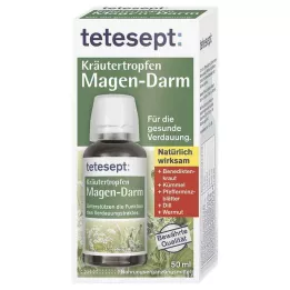 TETESEPT Örtdroppar för mag-tarmkanalen, 50 ml