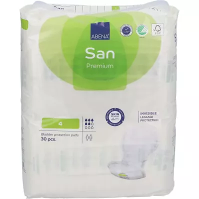 ABENA San 4 Premium-inlägg, 30 st