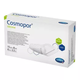 COSMOPOR sårförband av silikon 8x15 cm, 5 st