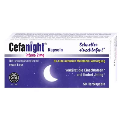 Cefanight intens 2 mg hårda kapslar, 50 st Cefanight intens 2 mg hårda kapslar, 50 st
