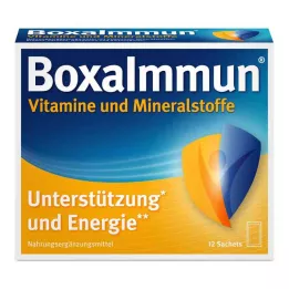 BOXAIMMUN Vitamin- och mineralpåsar, 12X6 g