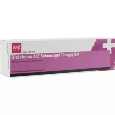 DICLOFENAC AbZ Smärtgel 10 mg/g, 150 g