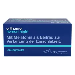 ORTHOMOL nemuri night direct granulat, 30 st
