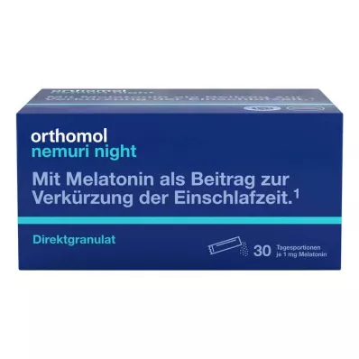 ORTHOMOL nemuri night direct granulat, 30 st ORTHOMOL nemuri night direct granulat, 30 st