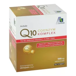 COENZYM Q10 100 mg Kapslar+Vitaminer+Mineraler, 240 st