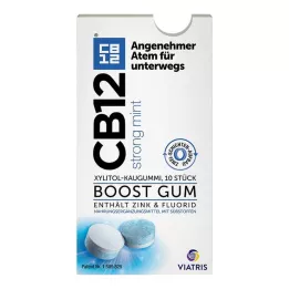 CB12 boost strong mint tuggummi, 10 st