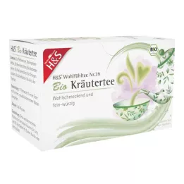 H&amp;S Filterpåse för ekologiskt örtte, 20X1,5 g