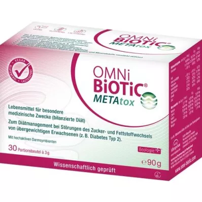 OMNI BiOTiC Metatox-påsar, 30X3 g