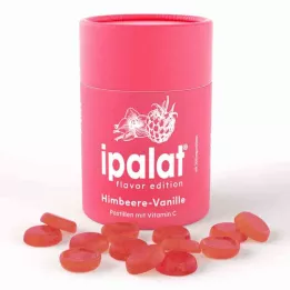 IPALAT Pastiller smak edition hallon vanilj, 40 st