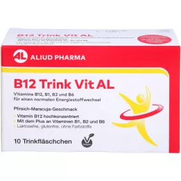 B12 TRINK Vit AL injektionsflaska, 10X8 ml
