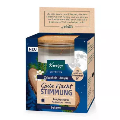 Kneipp Fragrance Worlds doftljus Good Night Mood (145 g)