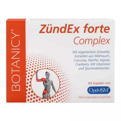 Botanisk Zündex forte Complex med Optimsm kapslar, 60 st Botanisk Zündex forte Complex med Optimsm kapslar, 60 st
