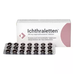 ICHTHRALETTEN 200 mg enterotabletter, 84 st