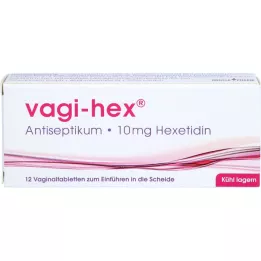 VAGI-HEX 10 mg vaginaltabletter, 12 st