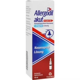 ALLERGODIL akut forte 1,5 mg/ml lösning för nässpray, 10 ml