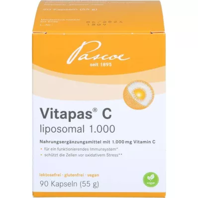 VITAPAS C liposomal 1 000 kapslar, 90 st