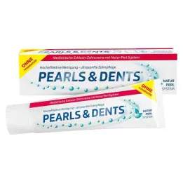 PEARLS &amp; DENTS Exklusiv tandkräm utan titandioxid, 15 ml