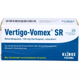 VERTIGO-VOMEX SR Kapslar med långsam frisättning, 30 st