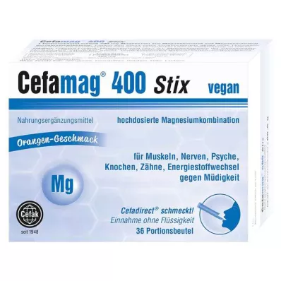 CEFAMAG 400 Stix, 36 st CEFAMAG 400 Stix, 36 st