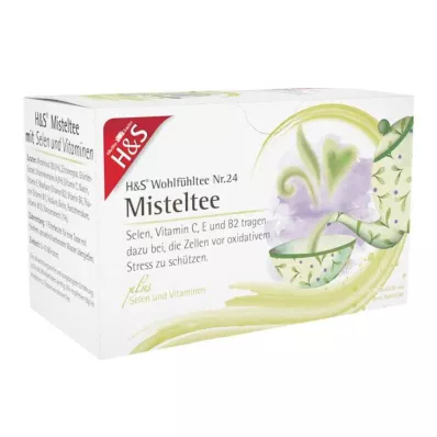 H&S Mistelte med selen och vitaminfilterpåse, 20X2 g H&S Mistelte med selen och vitaminfilterpåse, 20X2 g