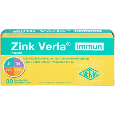 ZINK VERLA immune tuggtabletter, 30 st