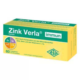ZINK VERLA tuggtabletter med immunförsvar, 60 st