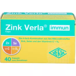 ZINK VERLA immunkapslar, 40 st