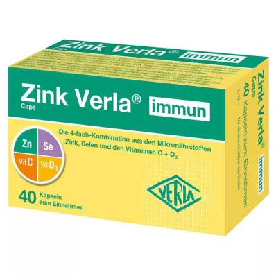 ZINK VERLA immunkapslar, 40 st ZINK VERLA immunkapslar, 40 st