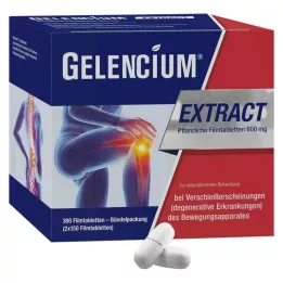 GELENCIUM EXTRACT Filmdragerade växtbaserade tabletter, 2X150 st