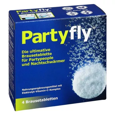 PARTYFLY Brustabletter, 4 st PARTYFLY Brustabletter, 4 st