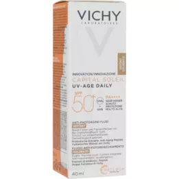 VICHY CAPITAL Soleil UV-Ålderstonad LSF 50+, 40 ml