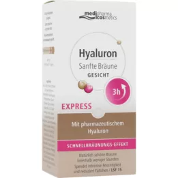 HYALURON SANFTE Tan Express ansiktskräm, 30 ml
