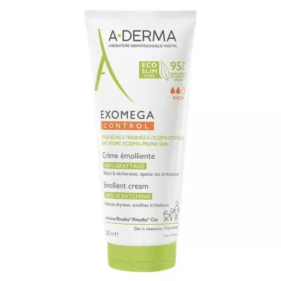 A-Derma Exomega Control kräm fuktgivande, 200 ml A-Derma Exomega Control kräm fuktgivande, 200 ml