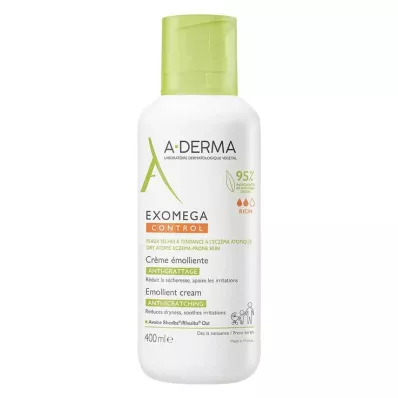 A-Derma Exomega Control kräm fuktgivande, 400 ml A-Derma Exomega Control kräm fuktgivande, 400 ml