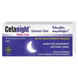 CEFANIGHT intensiv 2 mg emaljtabletter, 60 st