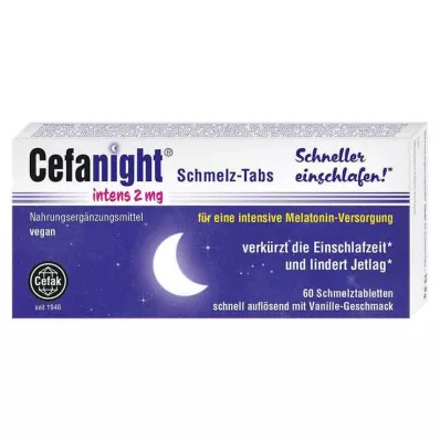 CEFANIGHT intensiv 2 mg emaljtabletter, 60 st CEFANIGHT intensiv 2 mg emaljtabletter, 60 st