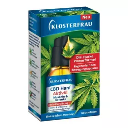 KLOSTERFRAU CBD Aktiv olja av hampa, 50 ml