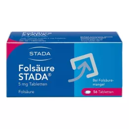 FOLSÄURE STADA 5 mg tabletter, 56 st