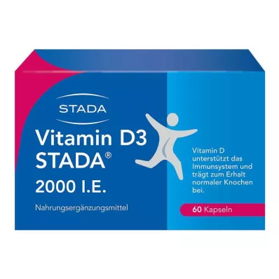 Vitamin D3 STADA 2000 IE kapslar, 60 st Vitamin D3 STADA 2000 IE kapslar, 60 st