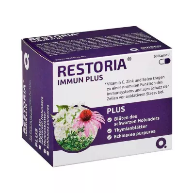 RESTORIA IMMUN PLUS Kapslar, 60 st