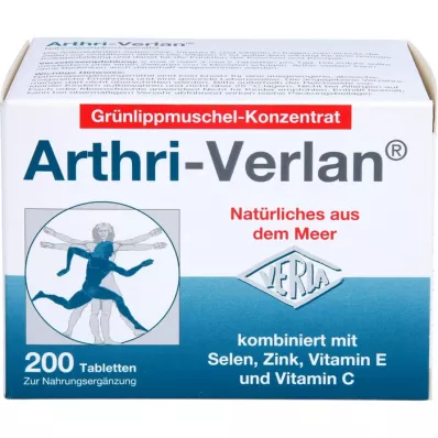 ARTHRI-VERLAN som kosttillskott Tabletter, 200 st