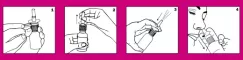 Instructions for use for Vividrin® Azelastine kombinationsförpackning för hösnuva & allergier, 1 sid - 3