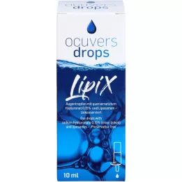 OCUVERS droppar LipiX ögondroppar, 10 ml