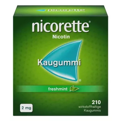 nicorett tuggummi freshmint, 2 mg nikotin, 210 st nicorett tuggummi freshmint, 2 mg nikotin, 210 st
