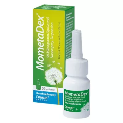 Mometadex 50 µg/spray nässpraysuspension, 10 g Mometadex 50 µg/spray nässpraysuspension, 10 g