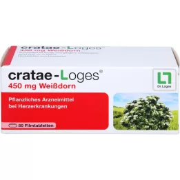 CRATAE-LOGES 450 mg filmdragerade tabletter av hagtorn, 50 st