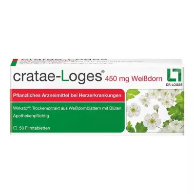 cratae-Loges 450 mg hagtorn filmdragerade tabletter, 50 st cratae-Loges 450 mg hagtorn filmdragerade tabletter, 50 st